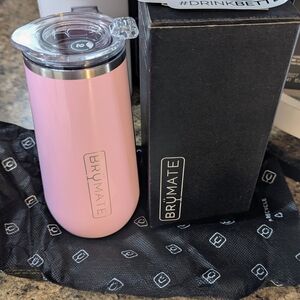 BrüMate Pink Insulated Tumbler